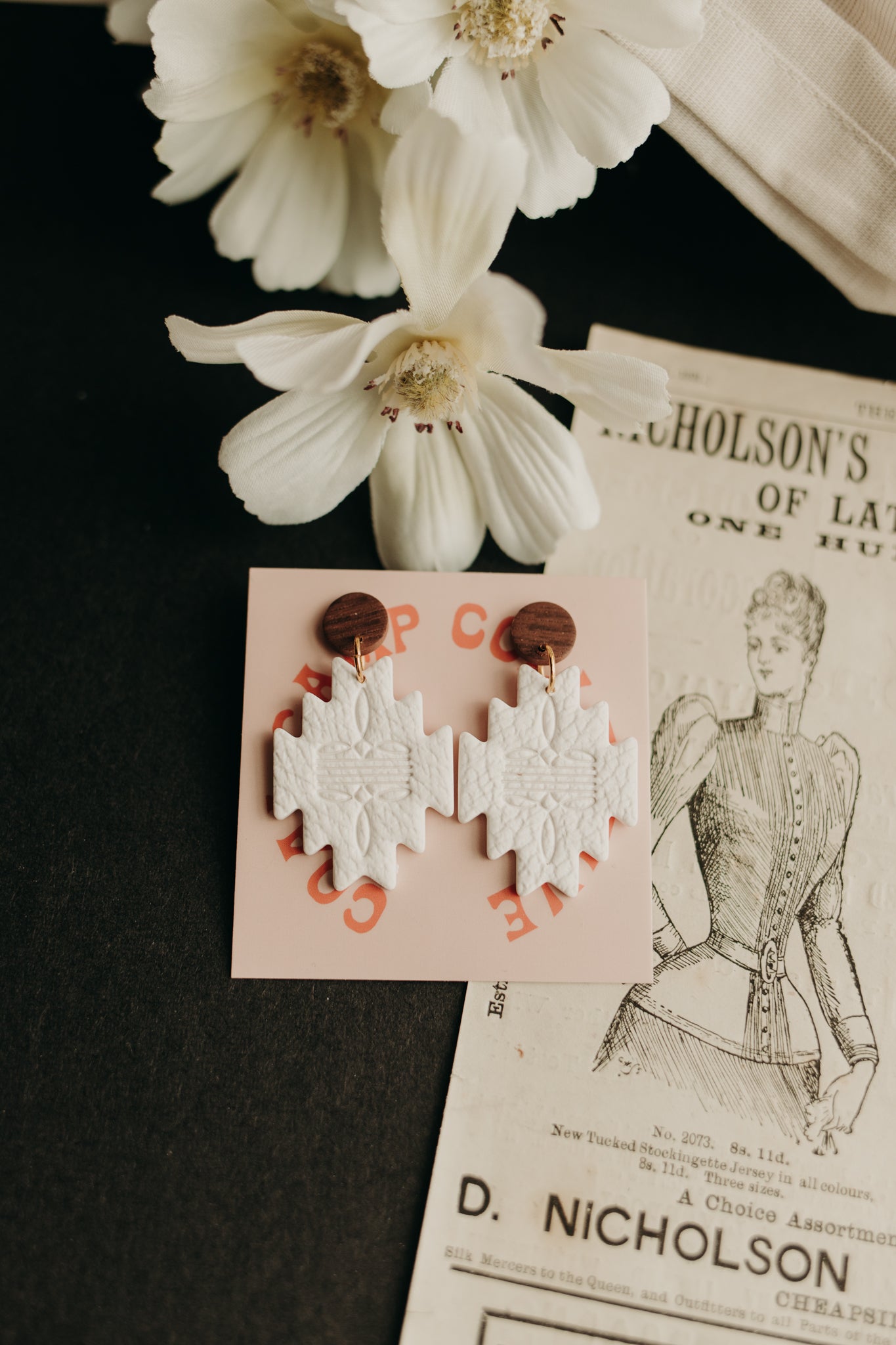 Boot Stitch Aztec Dangle