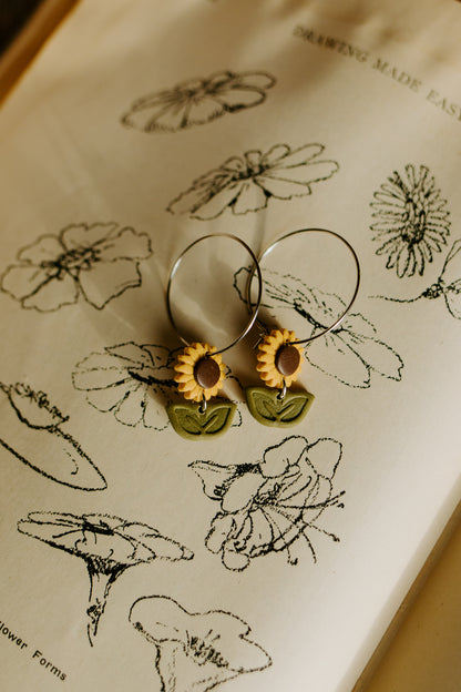 Sunflower Hoops