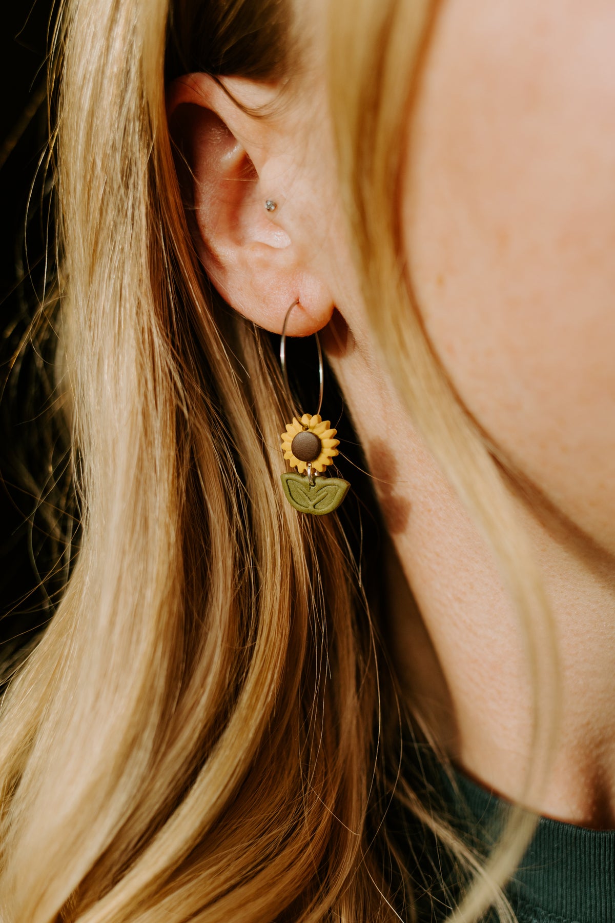 Sunflower Hoops
