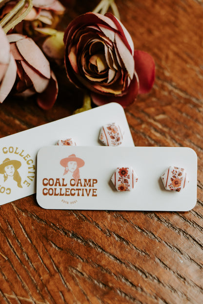 Vintage Autumn Studs