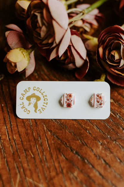 Vintage Autumn Studs