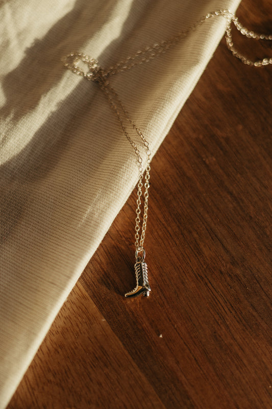 Knockin' Boots Necklace