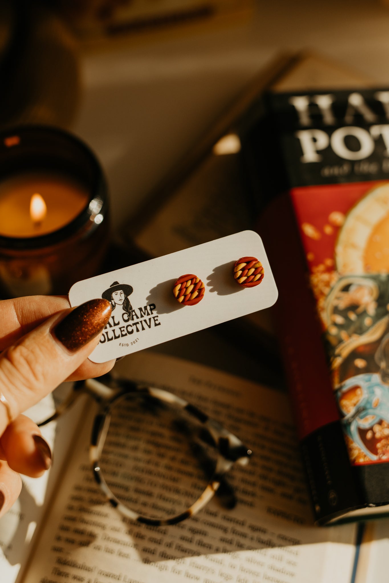Gryffindor Knit Studs