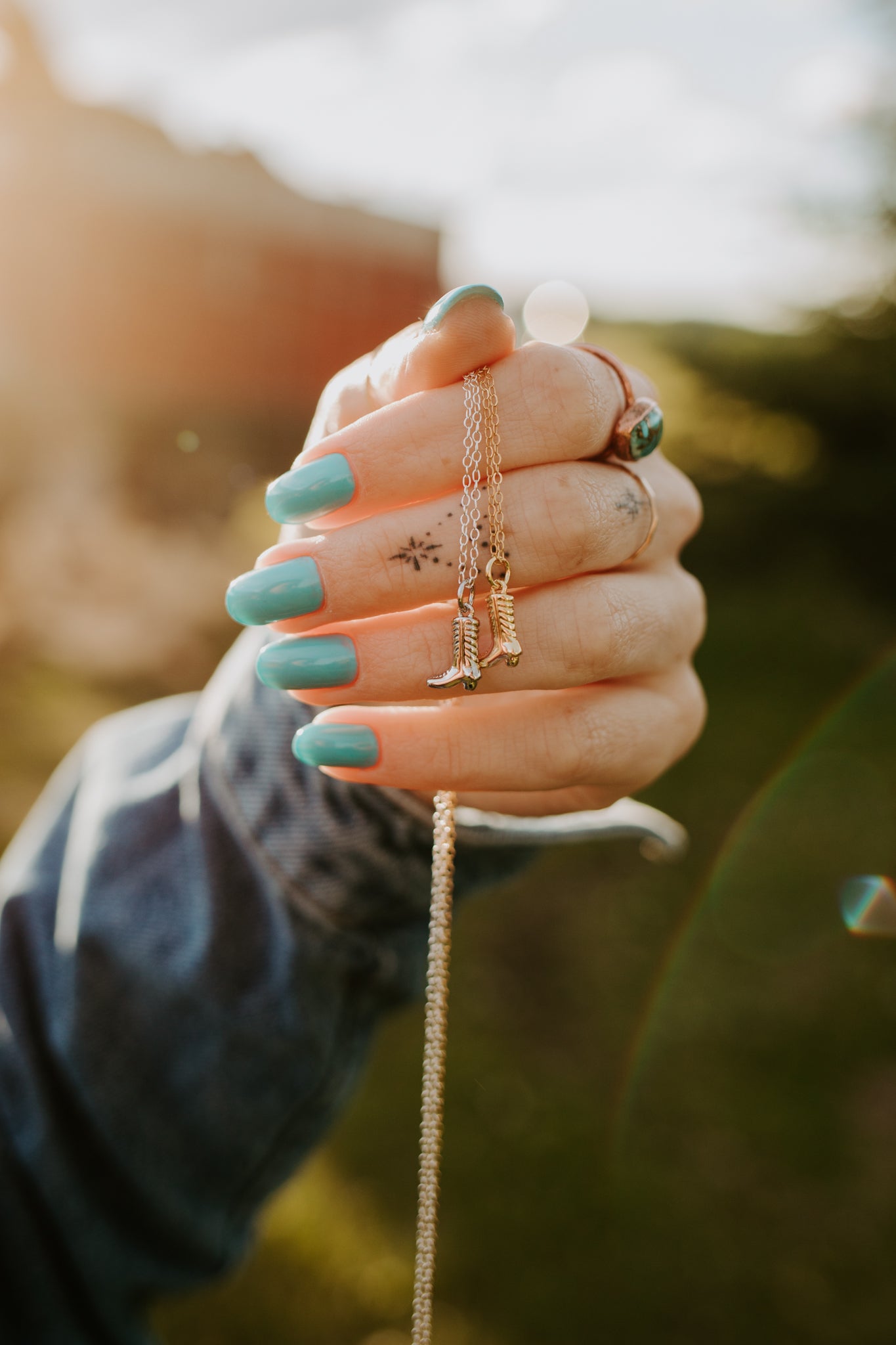 Knockin' Boots Necklace