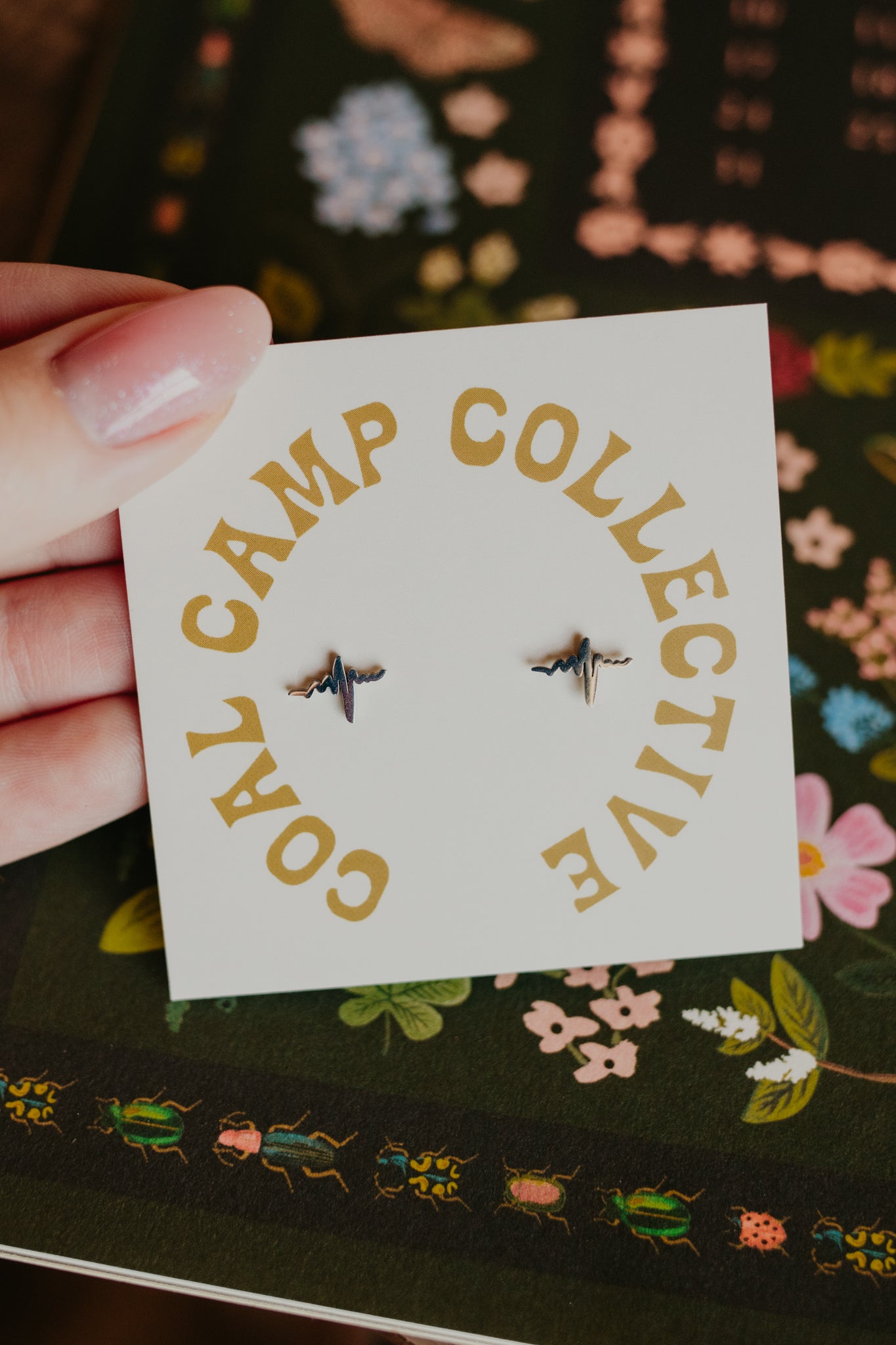 Heart Rhythm Studs