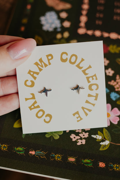 Heart Rhythm Studs