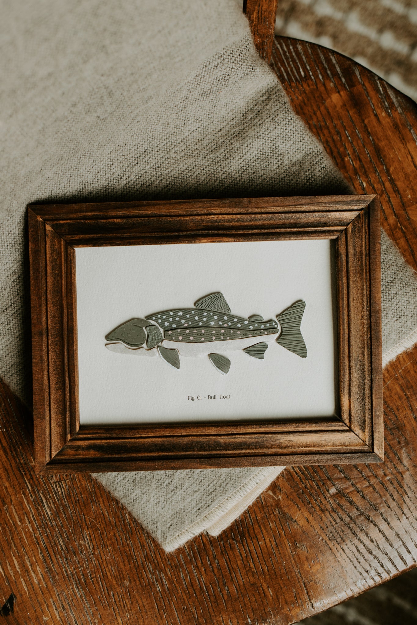 Bull Trout - Framed 5x7