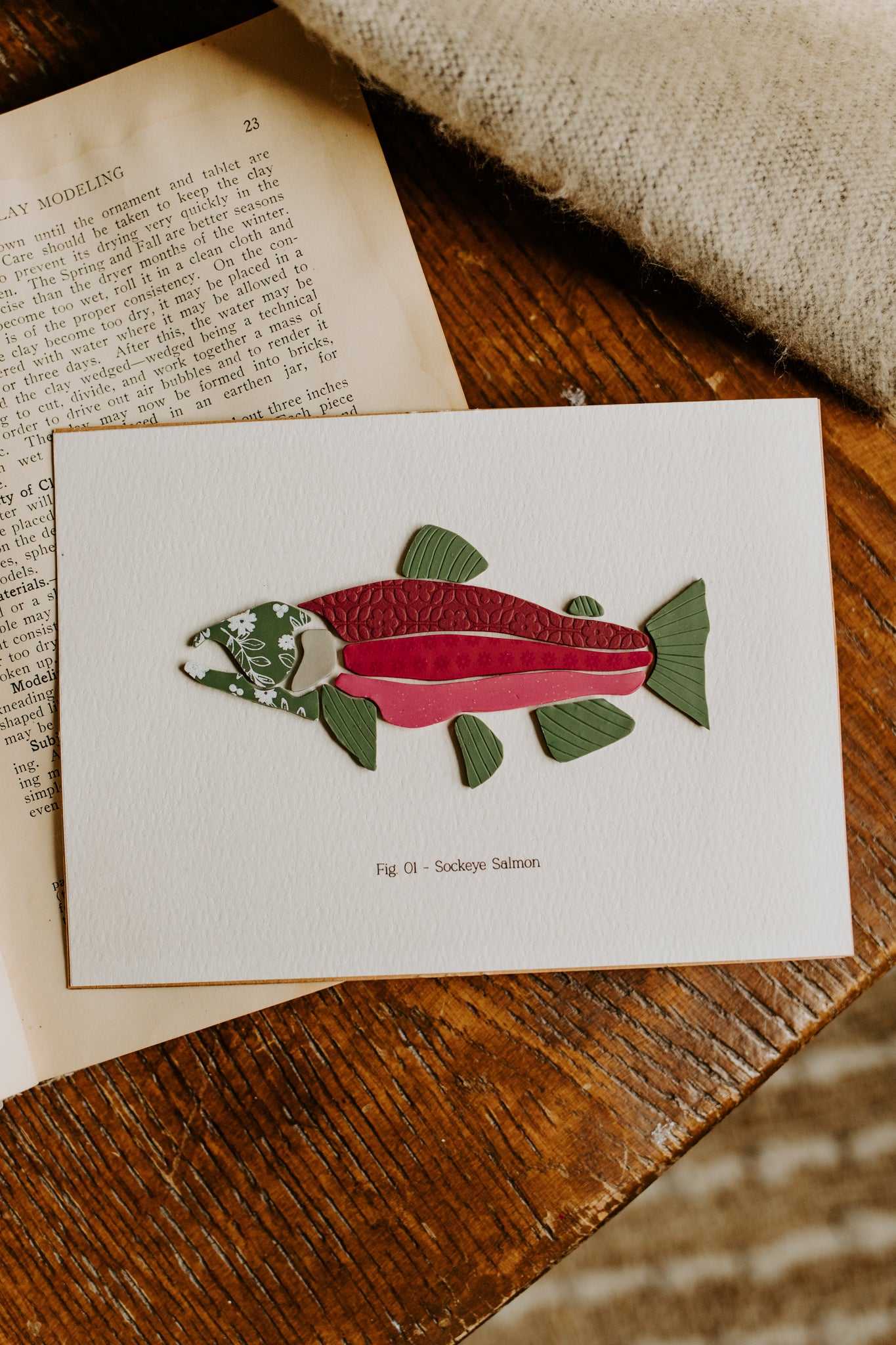 5x7 Unframed Trout (MADE TO ORDER)