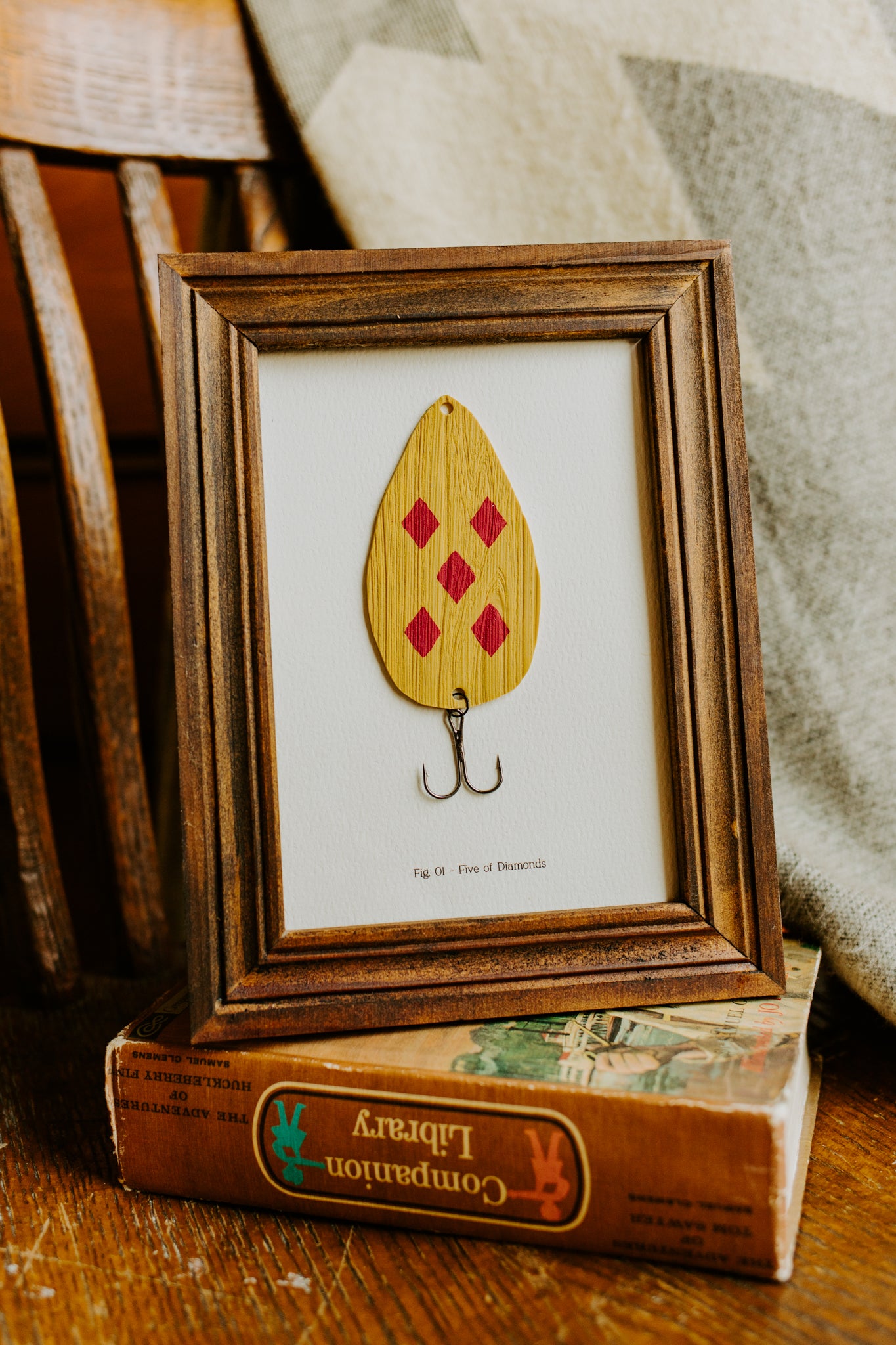 Fishing Lure Study - Set of Two (5x7)
