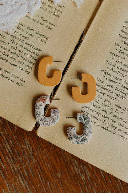 Secret Garden Reversible Hoops